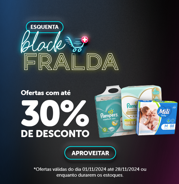 Esquenta Black Fralda – 01/11 a 28/11